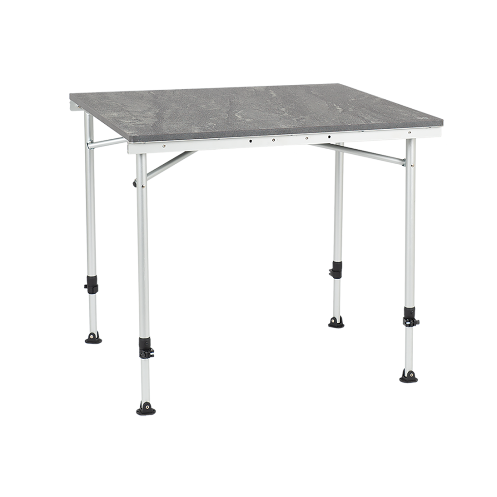 Sorrento table extendable honeycomb dark grey 80/110/140cm