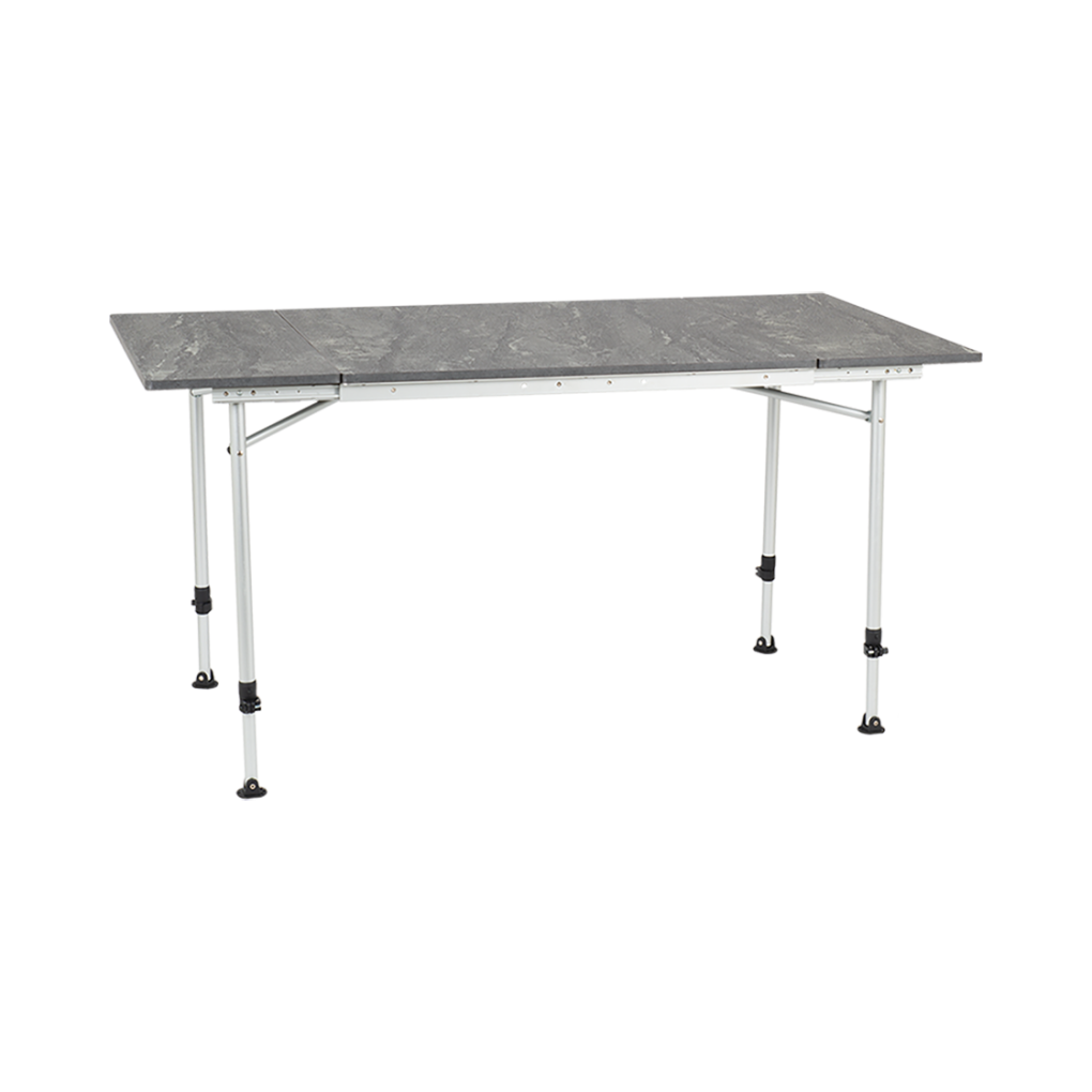 Sorrento table extendable honeycomb dark grey 80/110/140cm