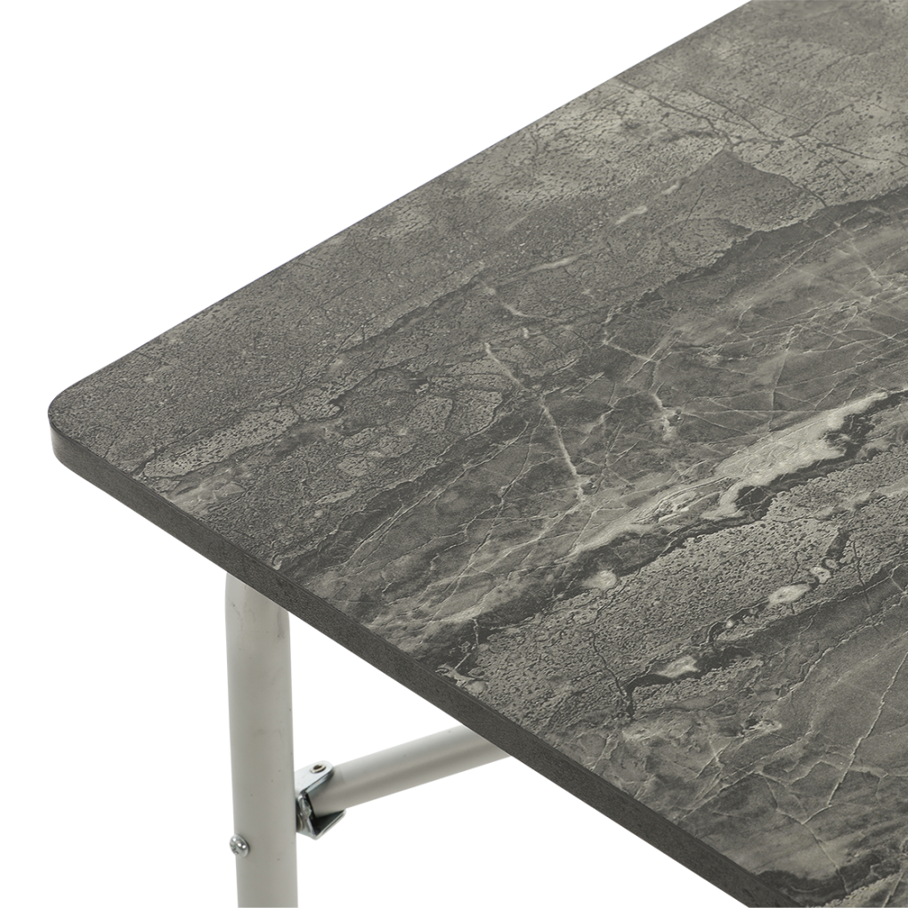 Sorrento table honeycomb dark grey 80