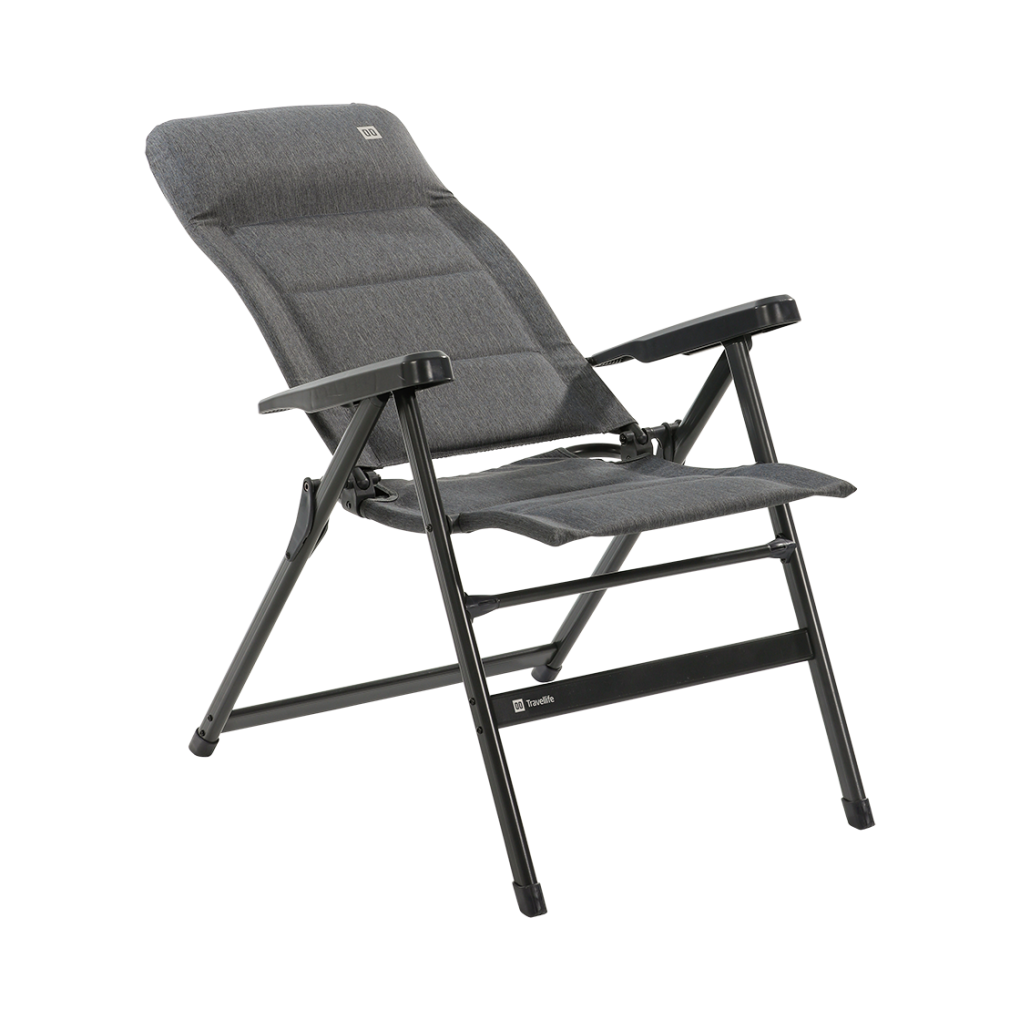 Lago chaise réglable comfort stormy grey