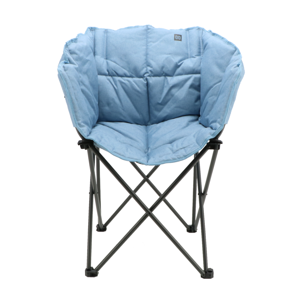 Lago chair cross wave blue