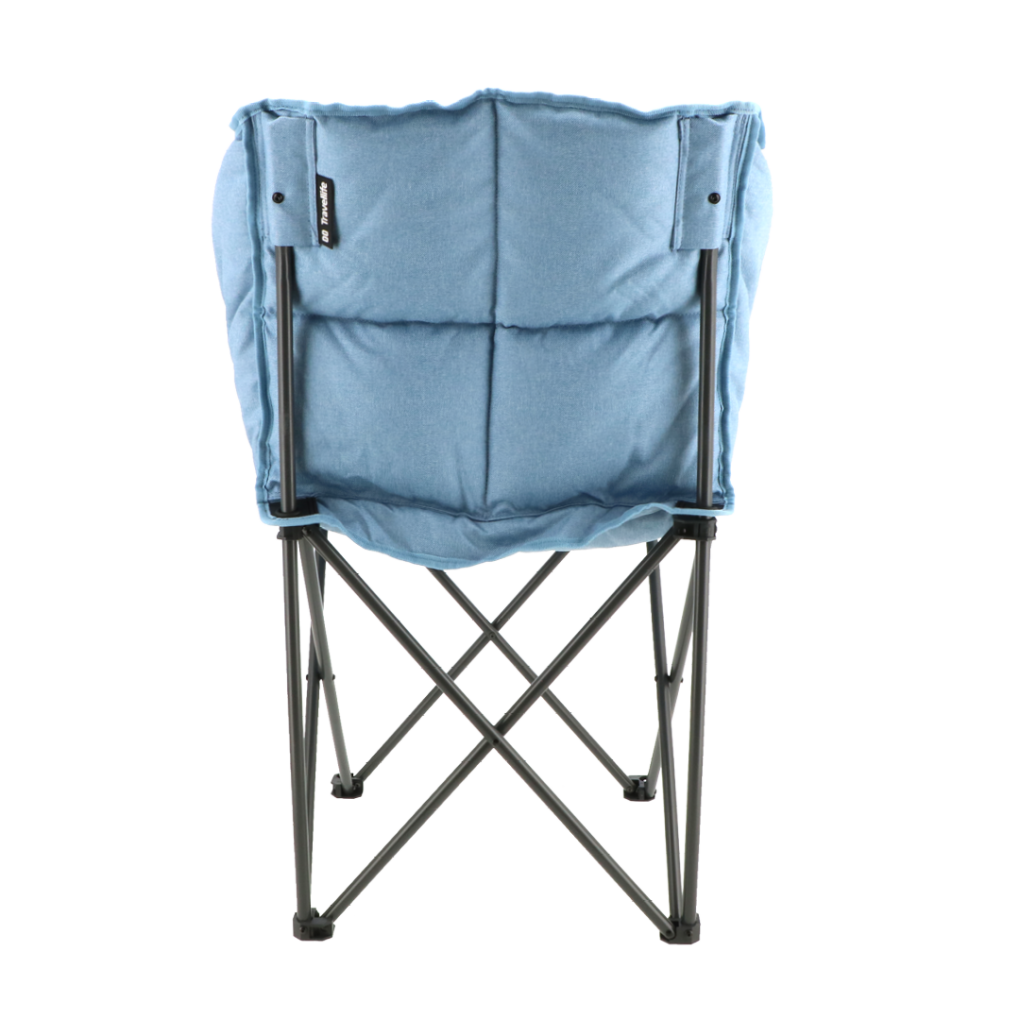 Lago chair cross wave blue