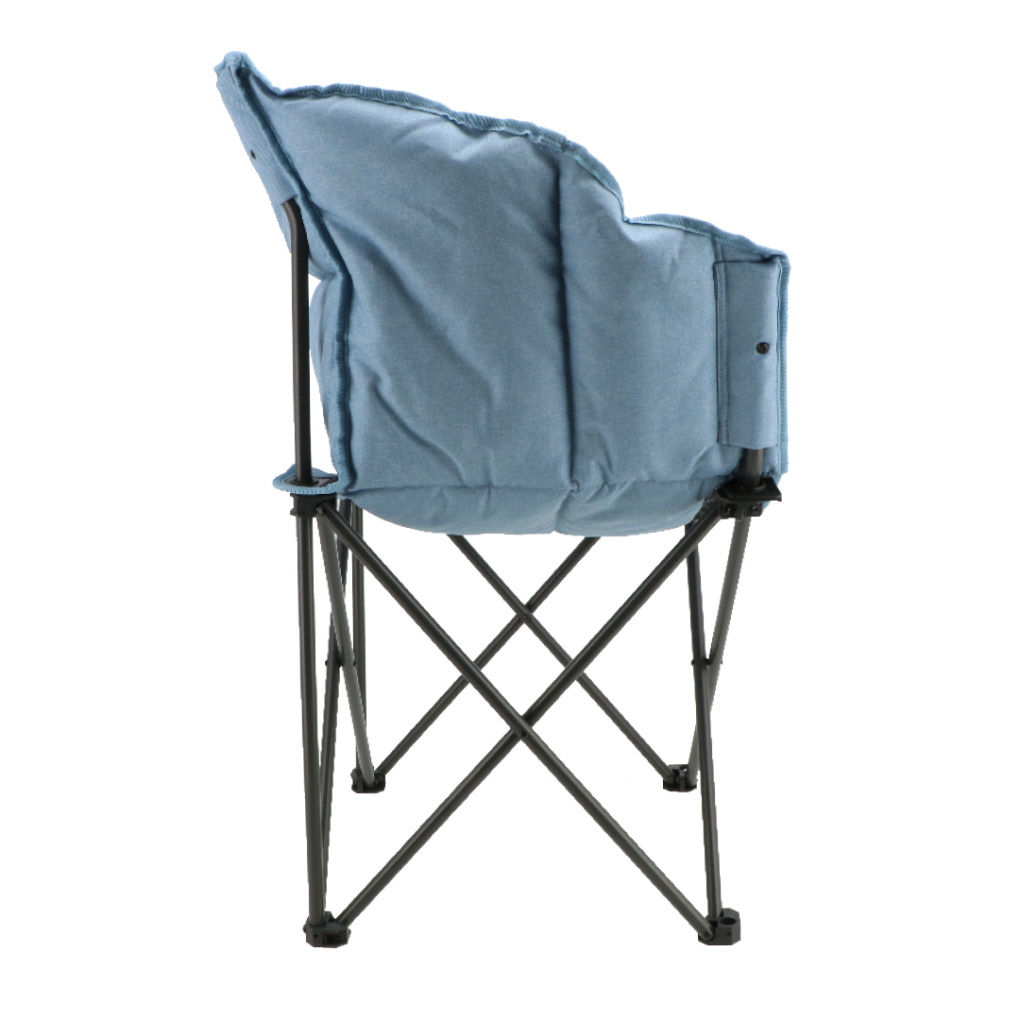 Lago chair cross wave blue