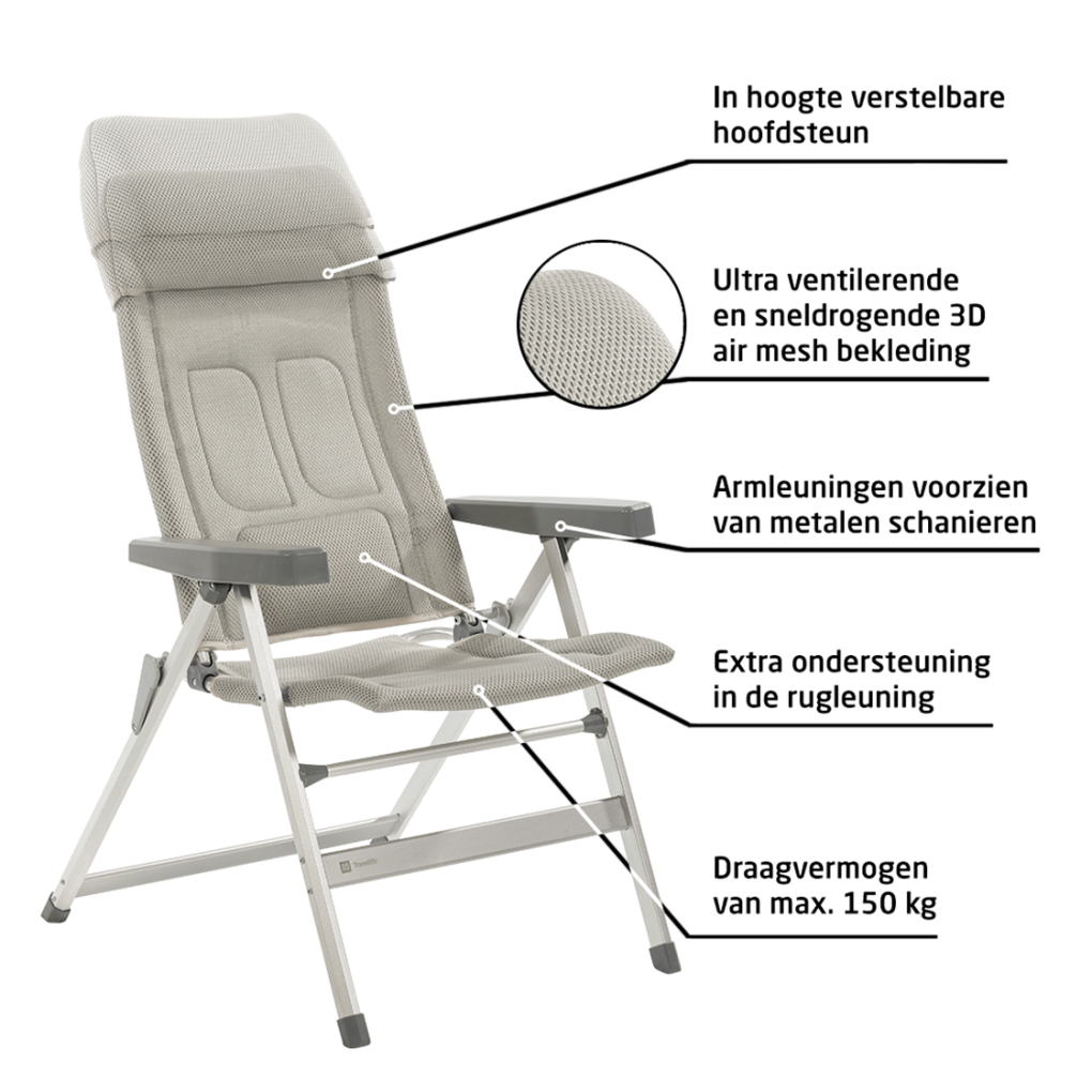 Lucca recliner comfort cool grey