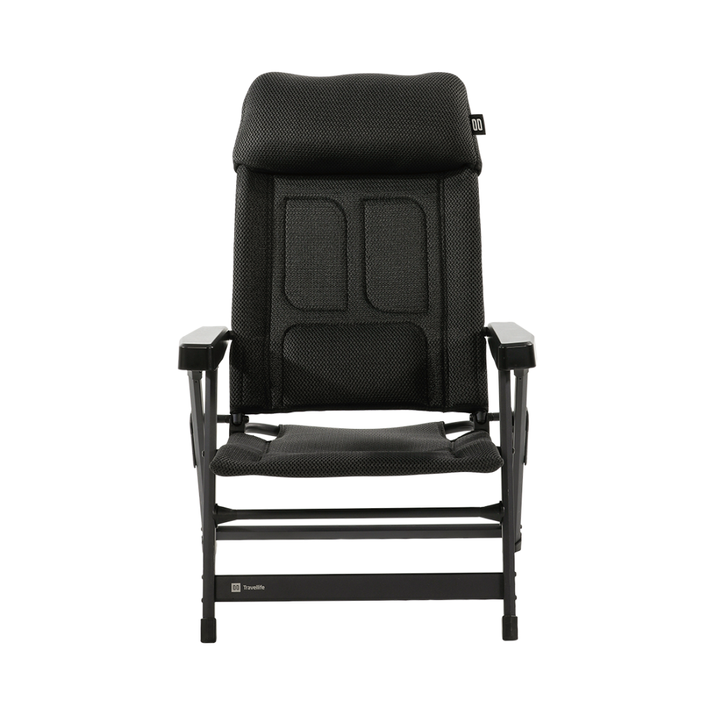 Lucca recliner lounge true black