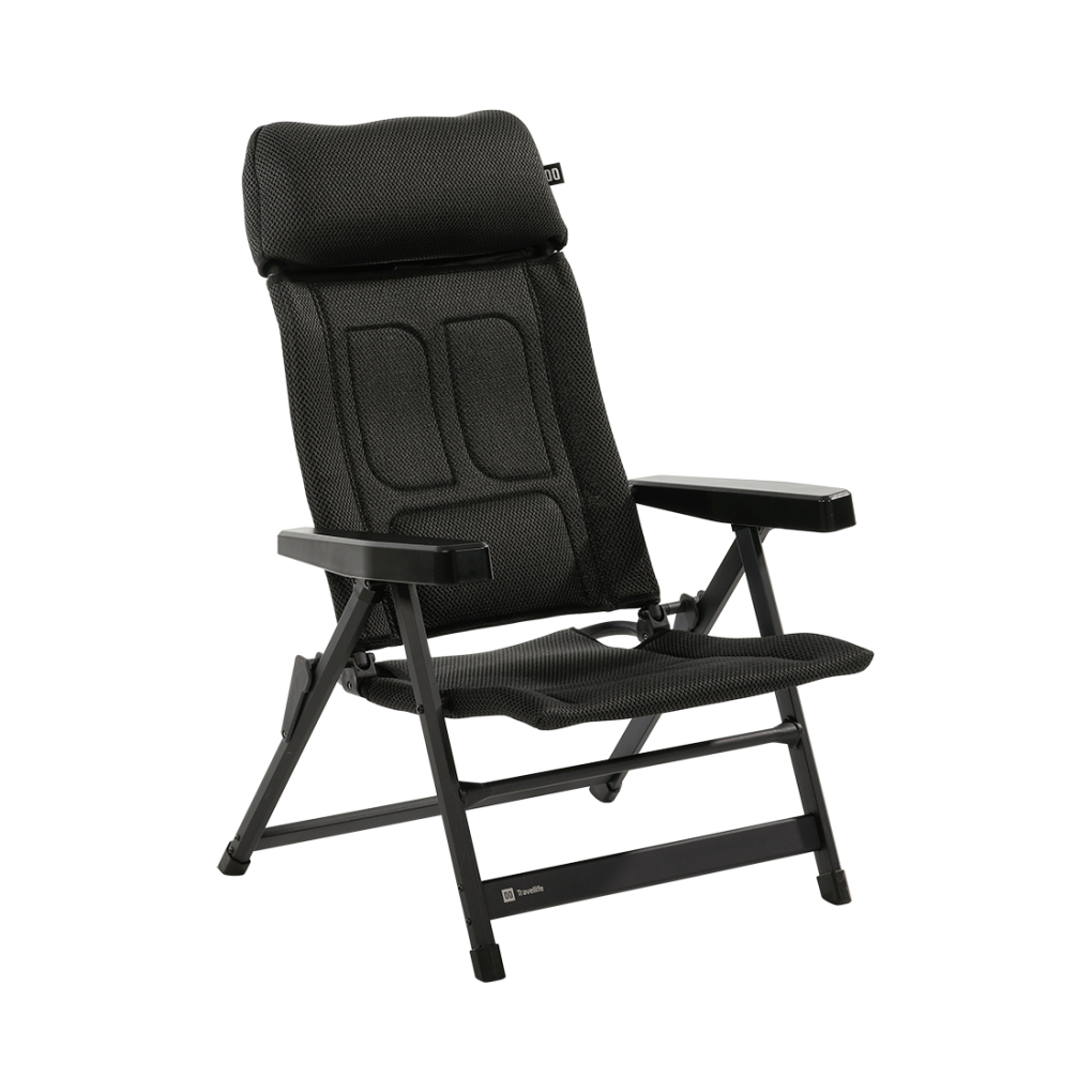 Lucca recliner lounge true black