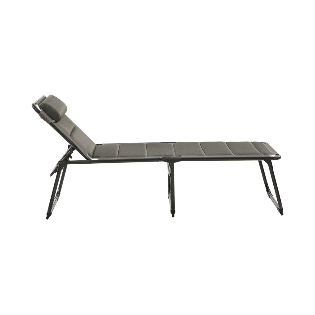 Barletta lounger dark grey