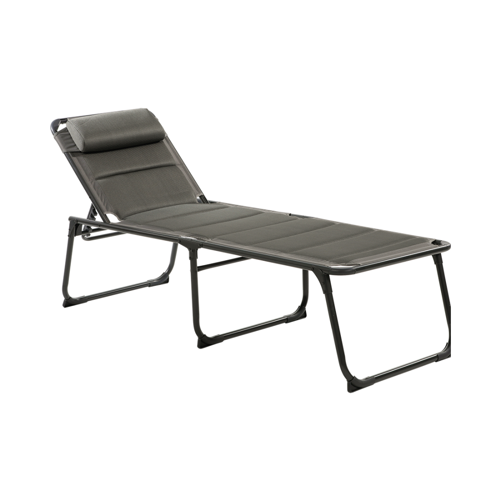 Barletta lounger dark grey