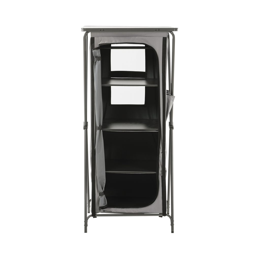 Toledo storage unit foldable high dark grey