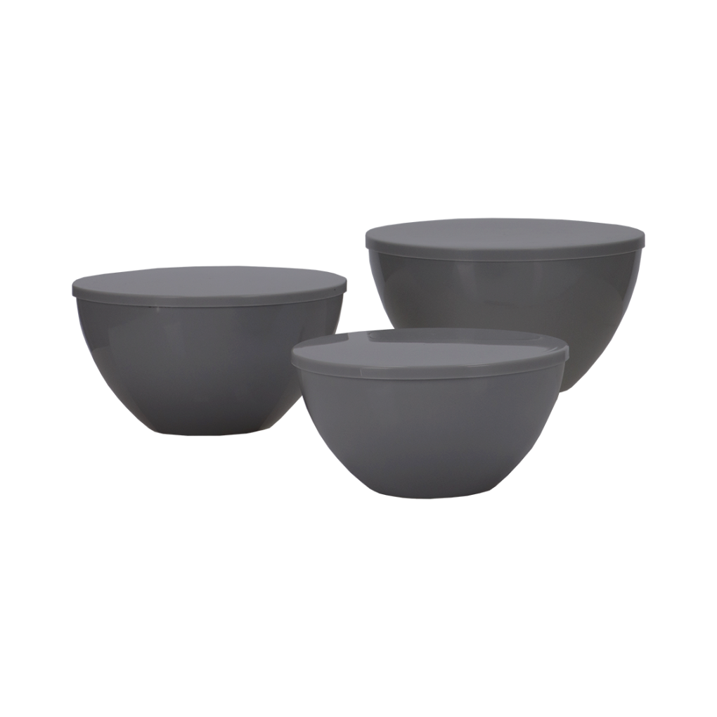 Palma bowls dark grey 6 pieces