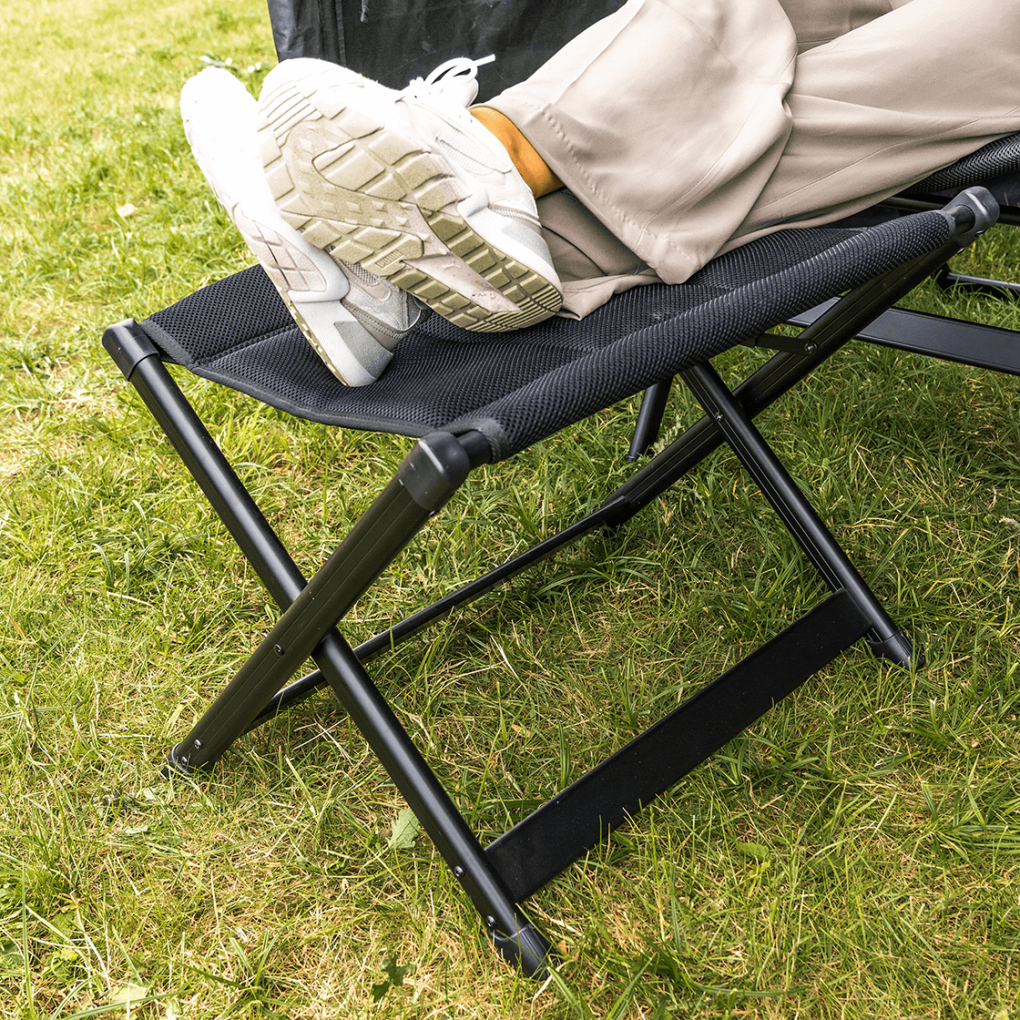 Barletta footrest dark grey