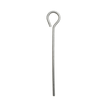 Ground spike closed 24cm steel 10 pieces