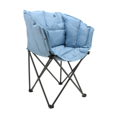 Lago chair cross wave blue