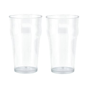 Feria beer glass clear 2 pieces