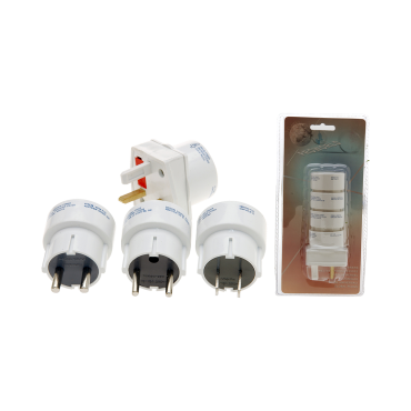 Travel plug 4 pieces