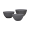 Palma bowls dark grey 6 pieces