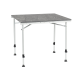 Sorrento table extendable honeycomb dark grey 80/110/140cm