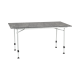 Sorrento table extendable honeycomb dark grey 80/110/140cm