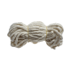 Corde 4mm 300cm coton blanche 4 pièces