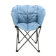 Lago chair cross wave blue