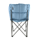 Lago chair cross wave blue