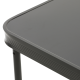 Alba table aluminium grey 80