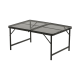 Greccio table mesh black 90