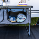 Toledo storage unit foldable wide dark grey