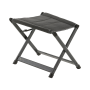 Lucca footrest deep grey